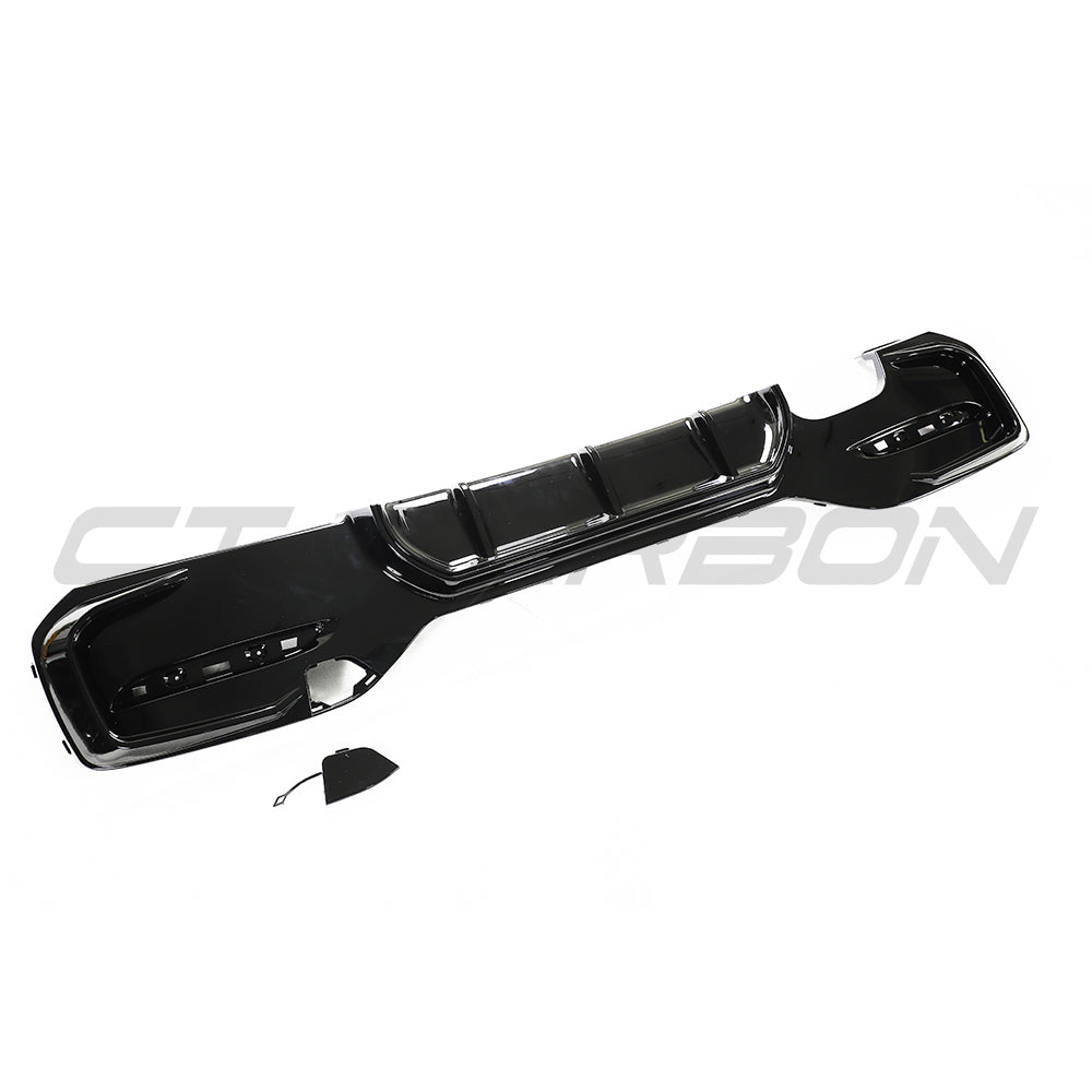 BMW F20/F21 1 SERIES GLOSS BLACK LCI DIFFUSER - TWIN LEFT