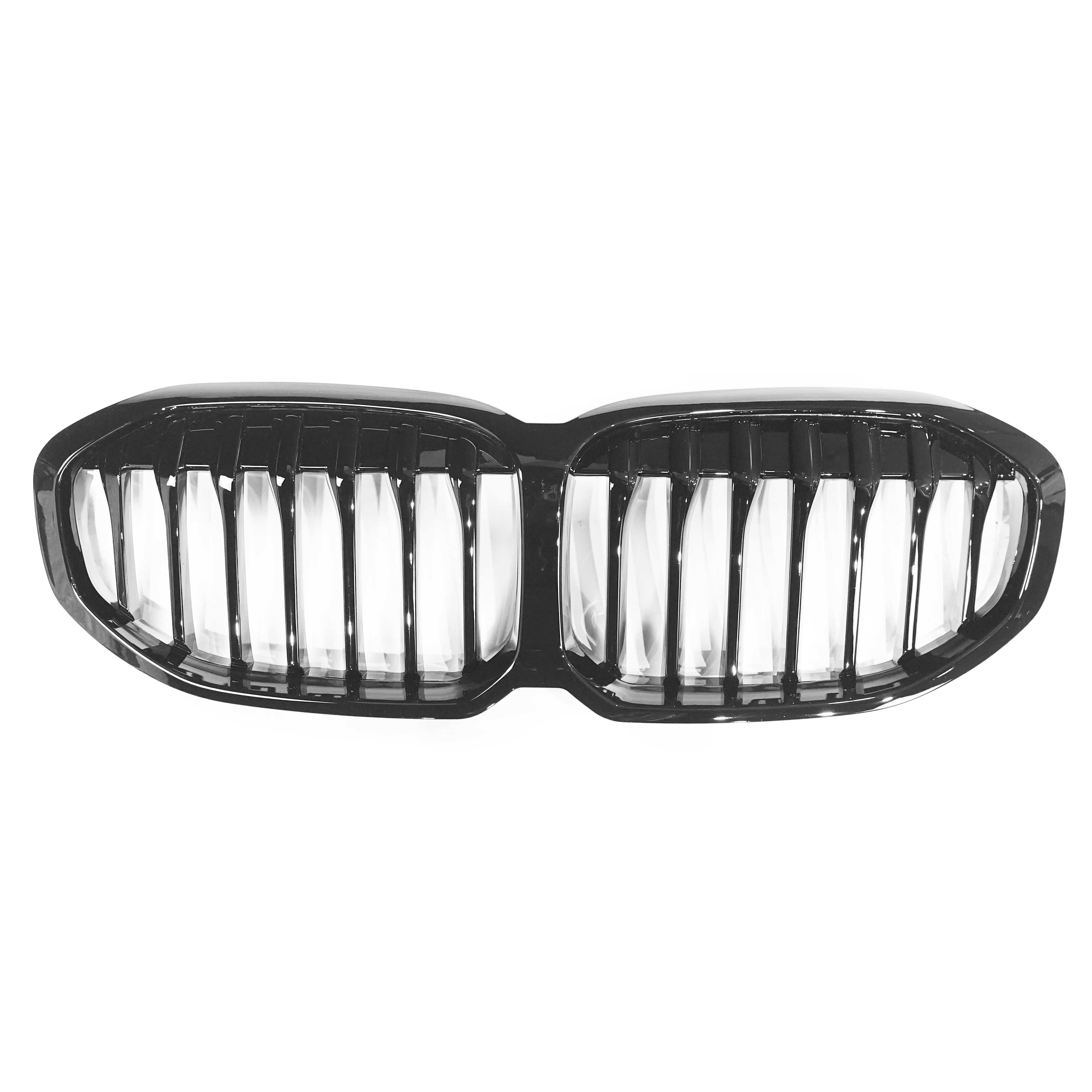 BLAK BY CT GRILLE BMW F40 1 SERIES GLOSS BLACK SINGLE SLAT GRILLE - BLAK BY CT CARBON