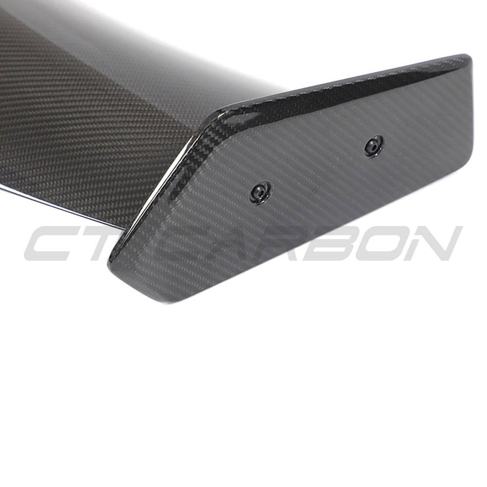 BMW F87 M2/M2C & F22 2 SERIES CARBON FIBRE SWAN NECK WING - V8 - CT DESIGN