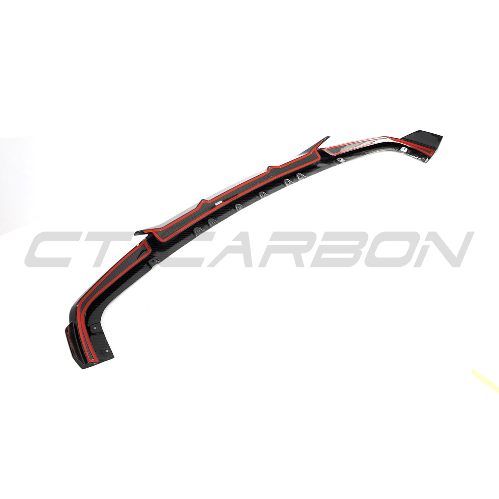 BMW F95 X5M 2019-2022 (PRE-LCI) CARBON FIBRE SPLITTER - CT DESIGN