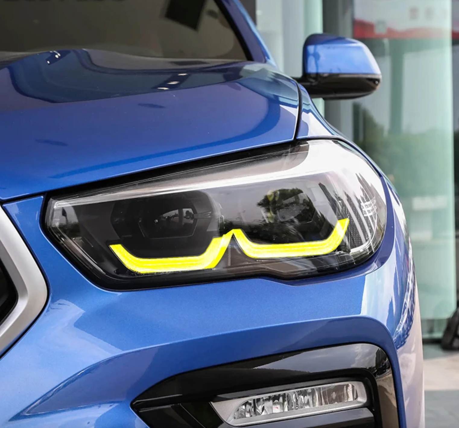 BMW F95 X5M YELLOW ADAPTIVE DRL MODULE SET (2019-2022)