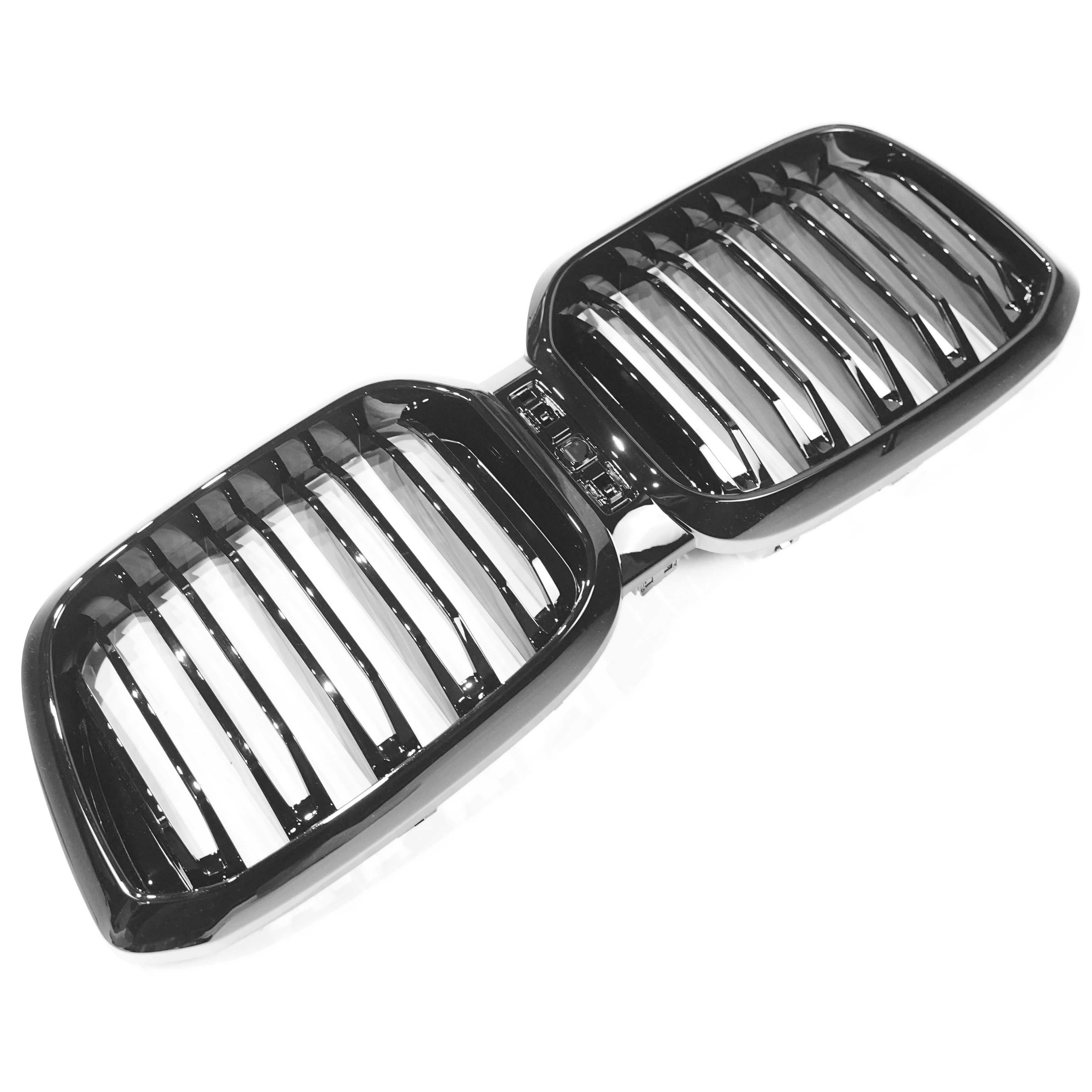 BLAK BY CT GRILLE BMW G02 X4 & G01 X3 LCI DOUBLE SLAT BLACK GRILLE - BLAK BY CT CARBON