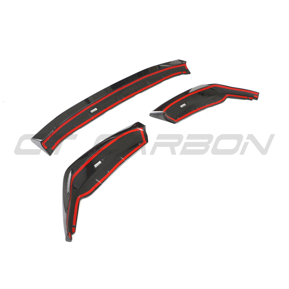 BMW G87 M2 CARBON FIBRE SPLITTER - V1 - CT DESIGN