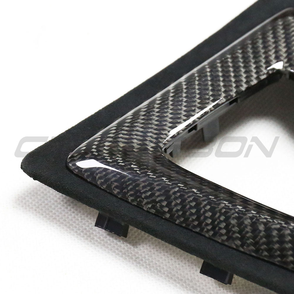 BMW M2C F87 ALCANTARA & CARBON SHIFTER SURROUND (LHD)