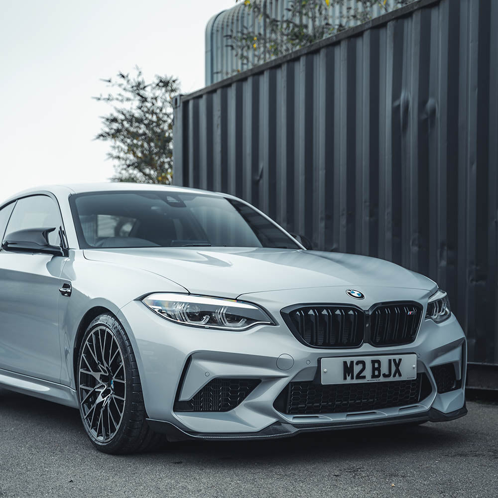 BMW M2C F87 CARBON FIBRE SPLITTER - CS STYLE