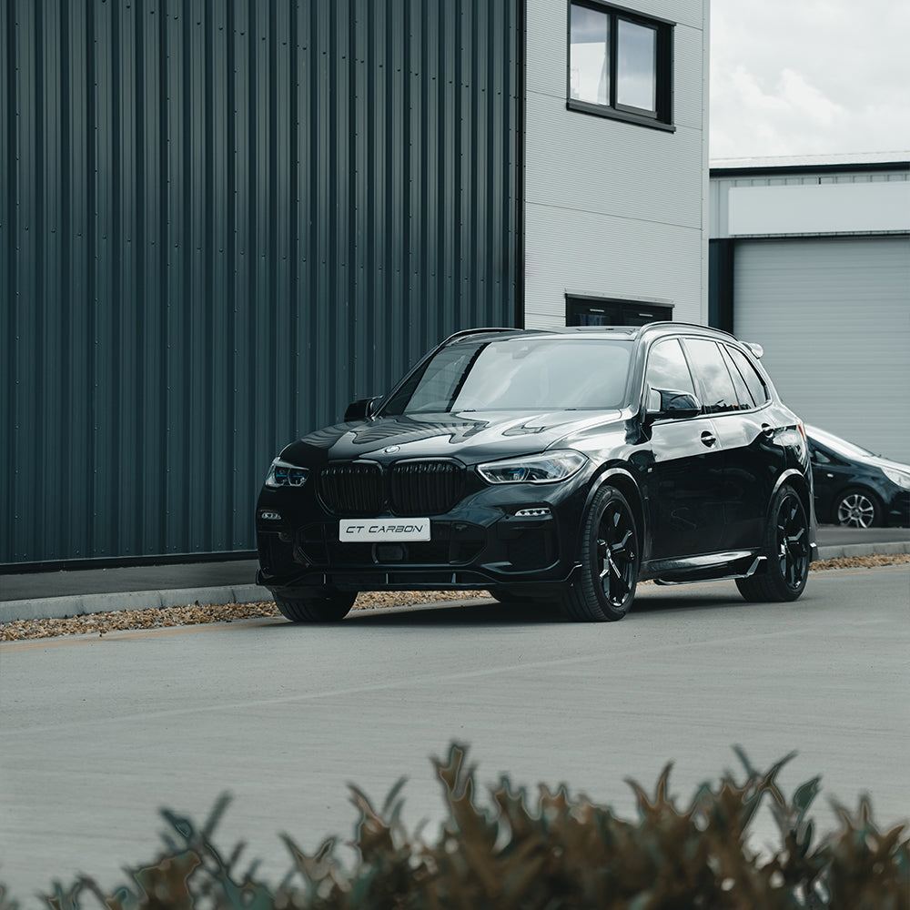 BMW X5 G05 DOUBLE SLAT BLACK GRILLES - BLAK BY CT CARBON