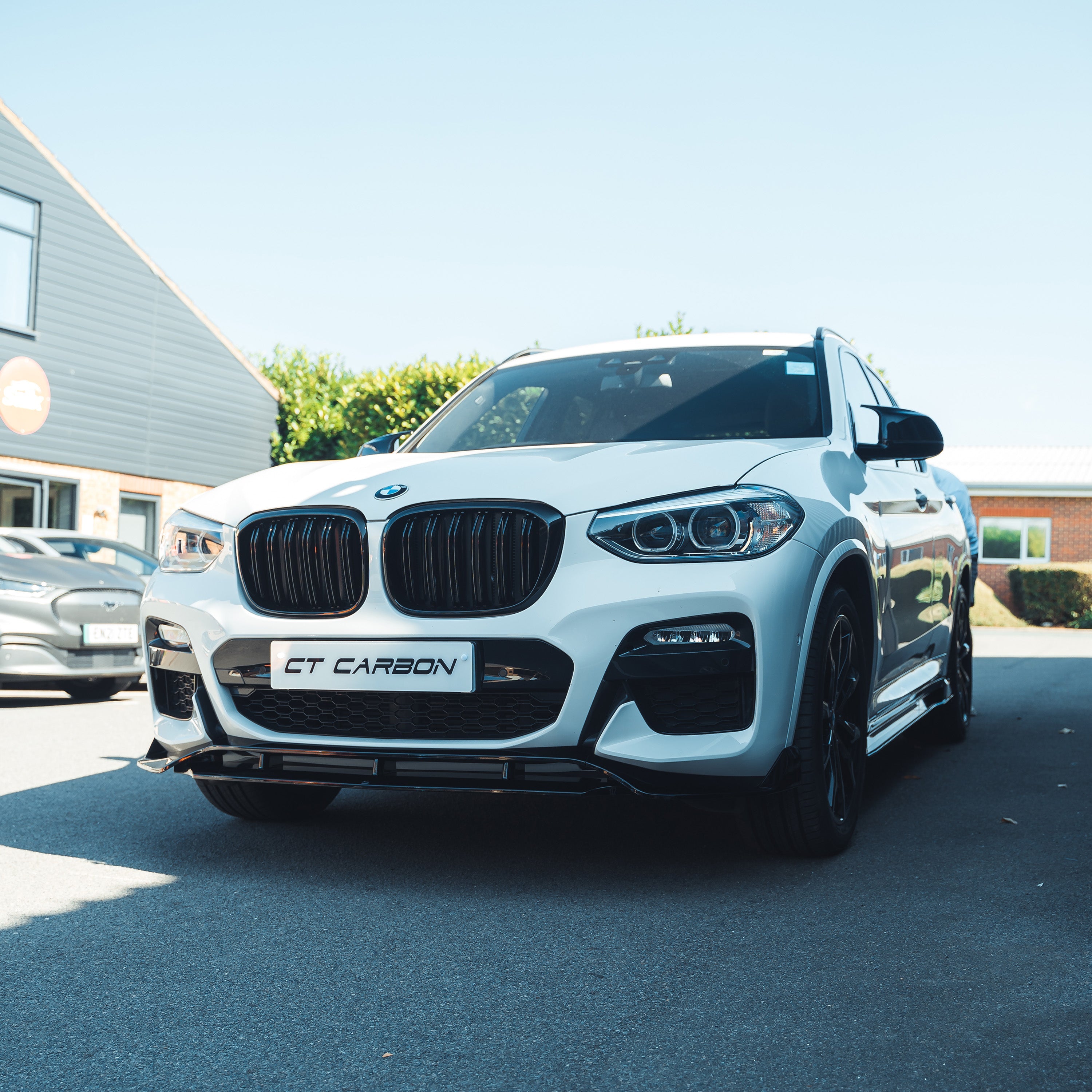 BMW G01 X3 DOUBLE SLAT BLACK GRILLES - BLAK BY CT CARBON