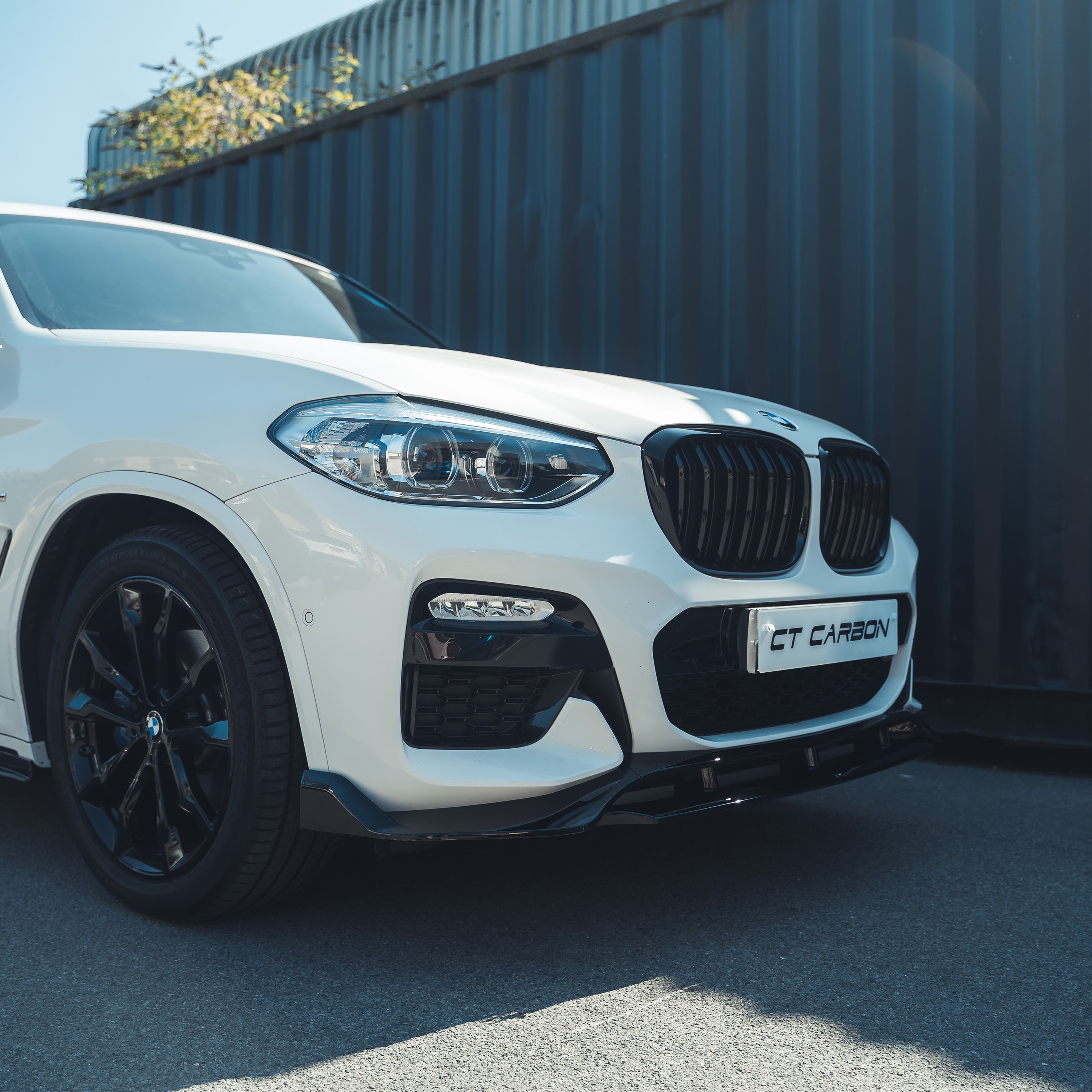 BMW G01 X3 DOUBLE SLAT BLACK GRILLES - BLAK BY CT CARBON