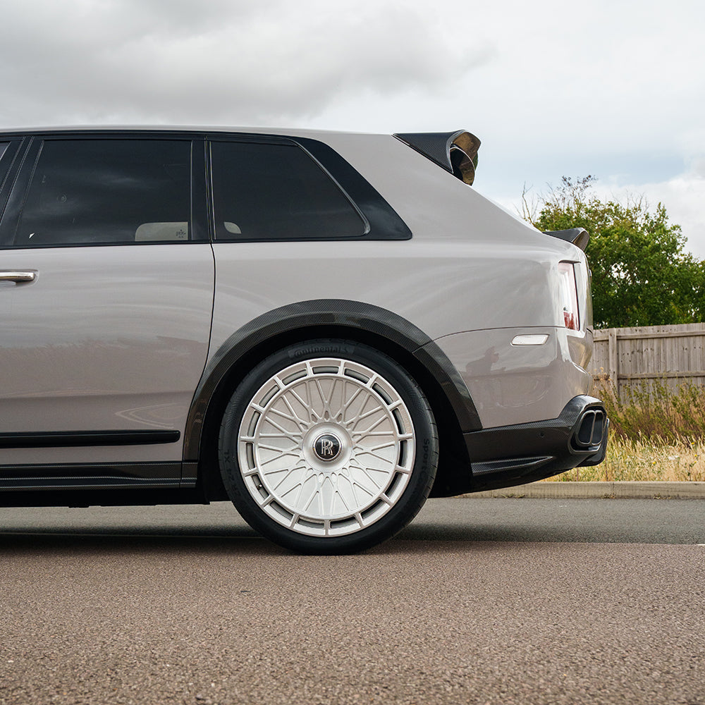 ROLLS ROYCE CULLINAN CARBON FIBRE WHEEL ARCH EXTENSIONS - CT DESIGN