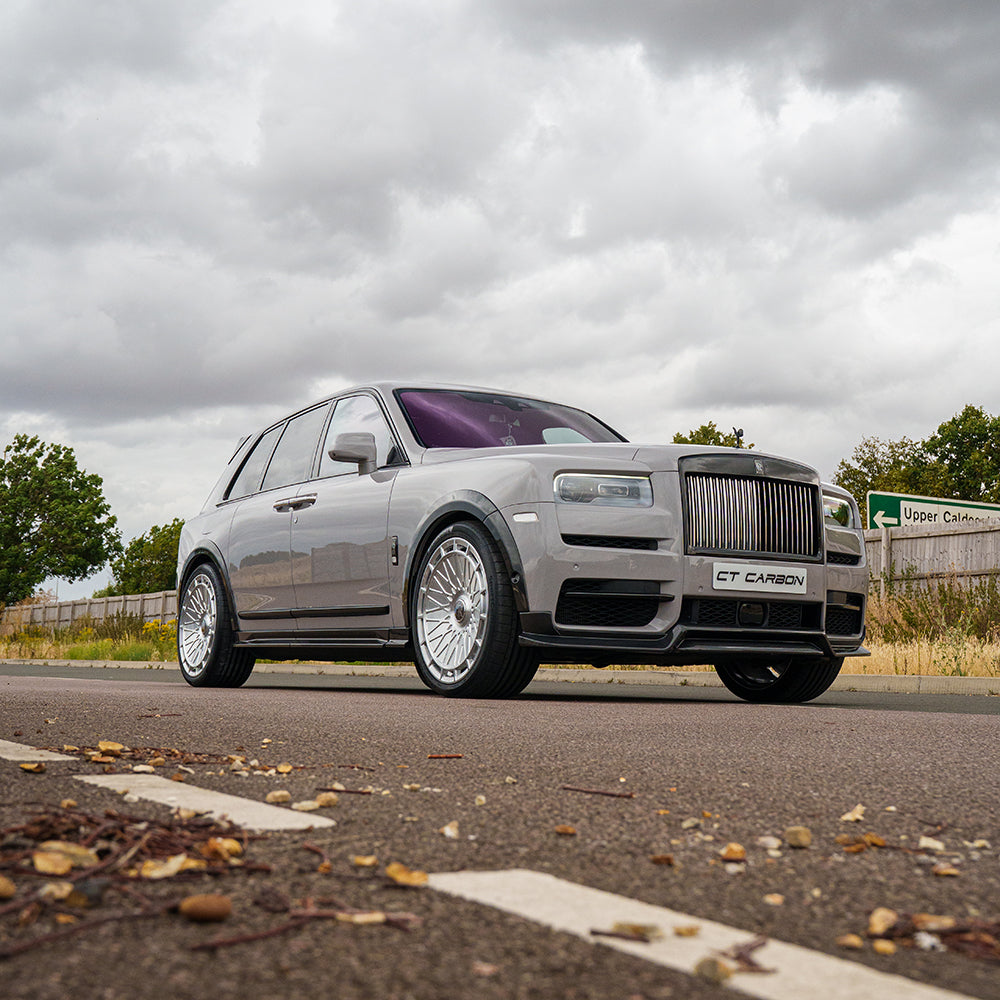 ROLLS ROYCE CULLINAN CARBON FIBRE WHEEL ARCH EXTENSIONS - CT DESIGN