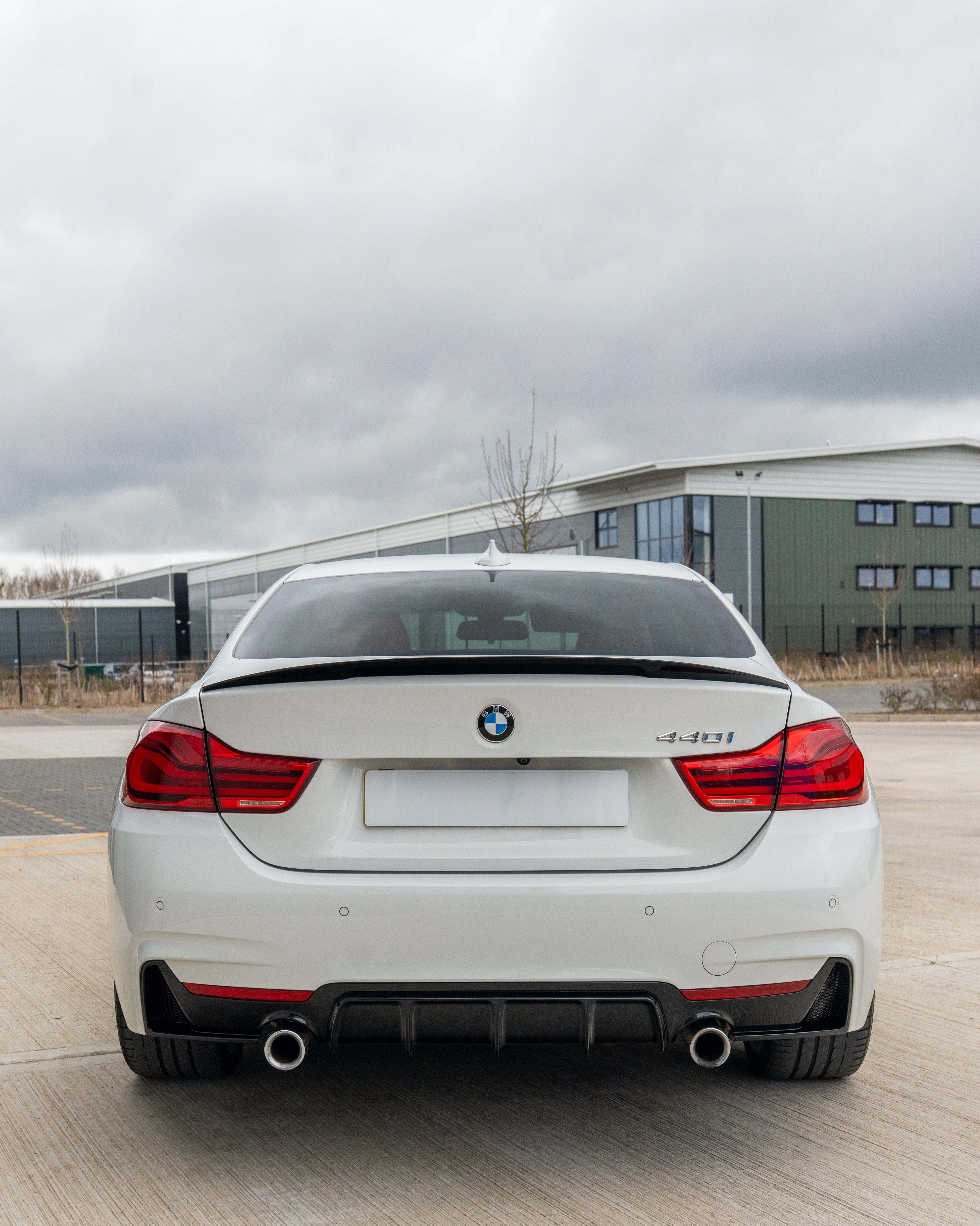 BMW 4 SERIES F32 GLOSS BLACK SPOILER - MP STYLE - BLAK BY CT CARBON