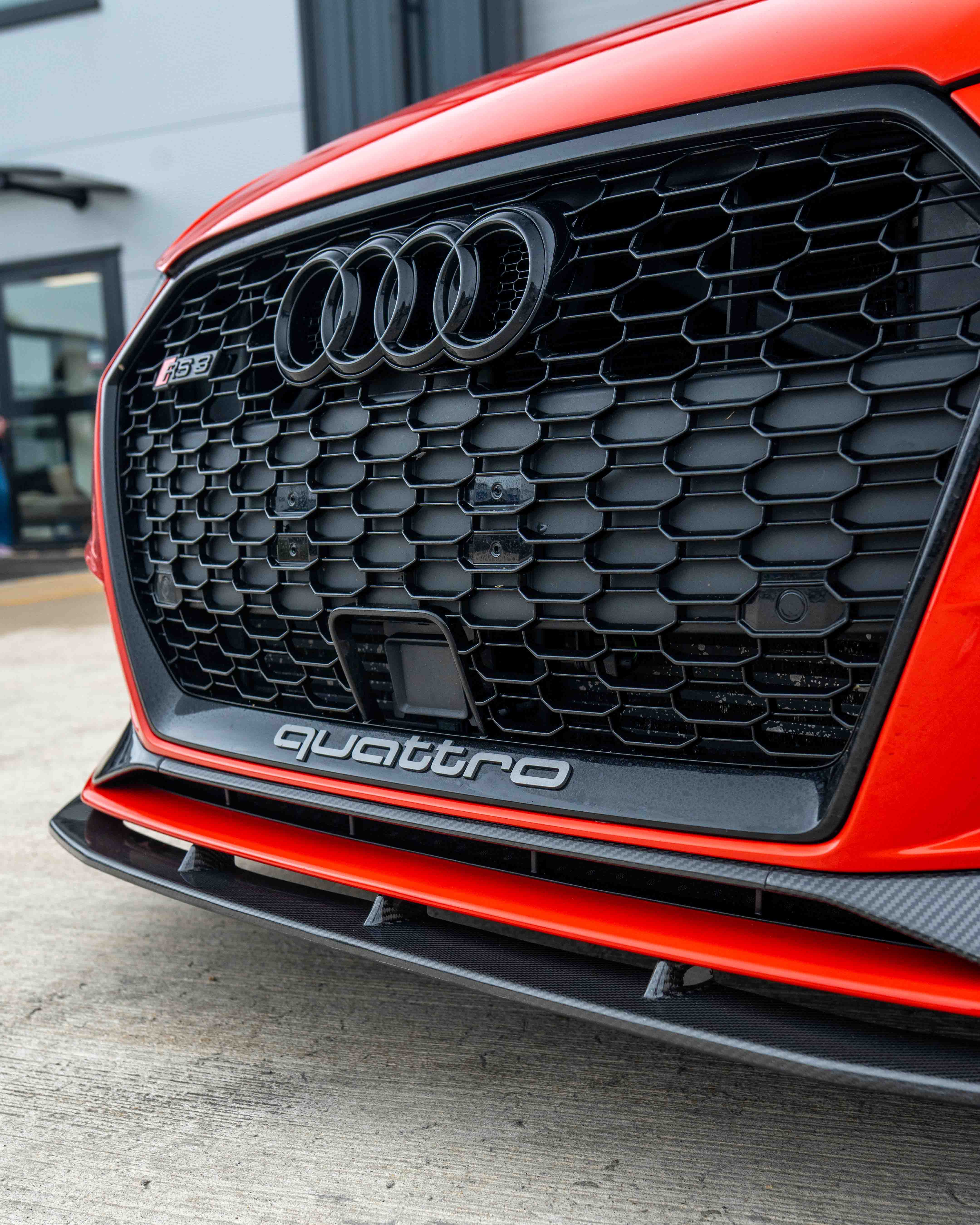 AUDI RS3 8V FACELIFT CARBON FIBRE BUMPER TRIM