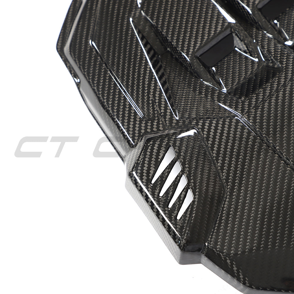 VW GOLF MK8 2020+ GTI CARBON FIBRE ENGINE COVER