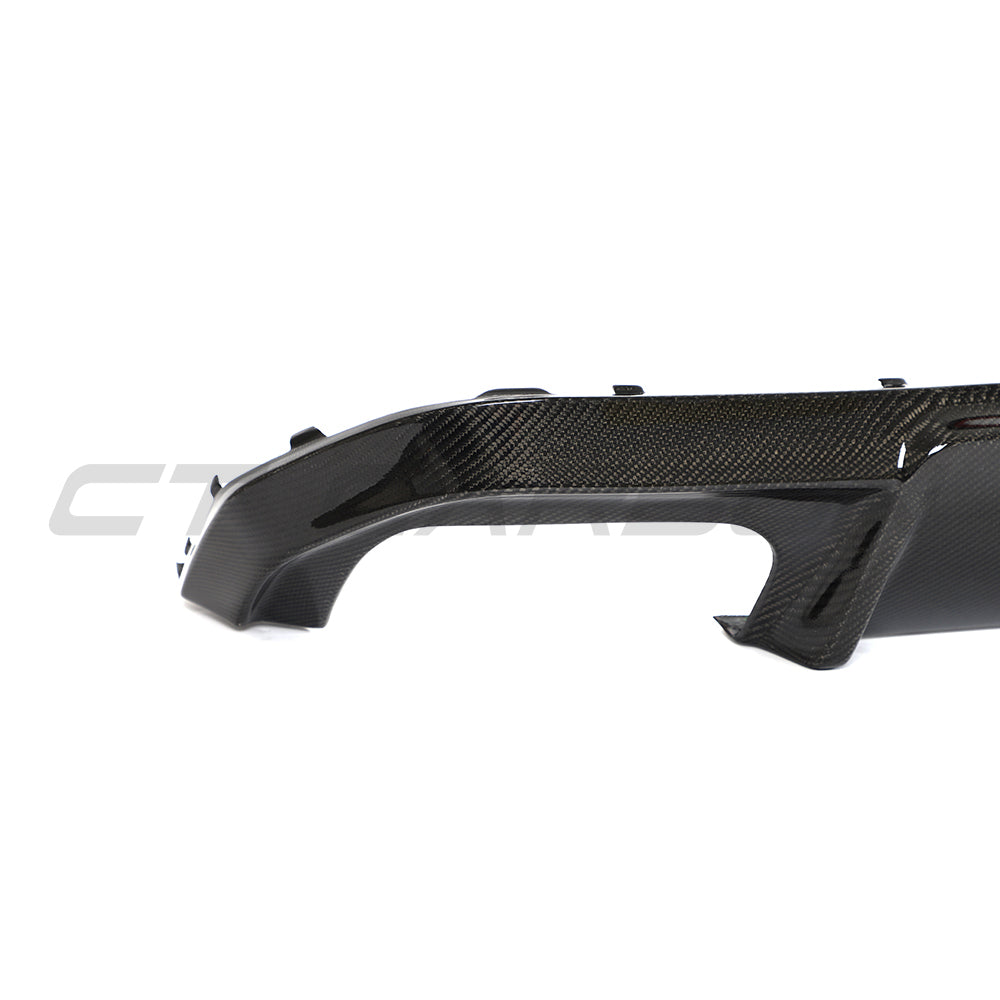 BMW 4 SERIES 2020+ G26 CARBON FIBRE DIFFUSER