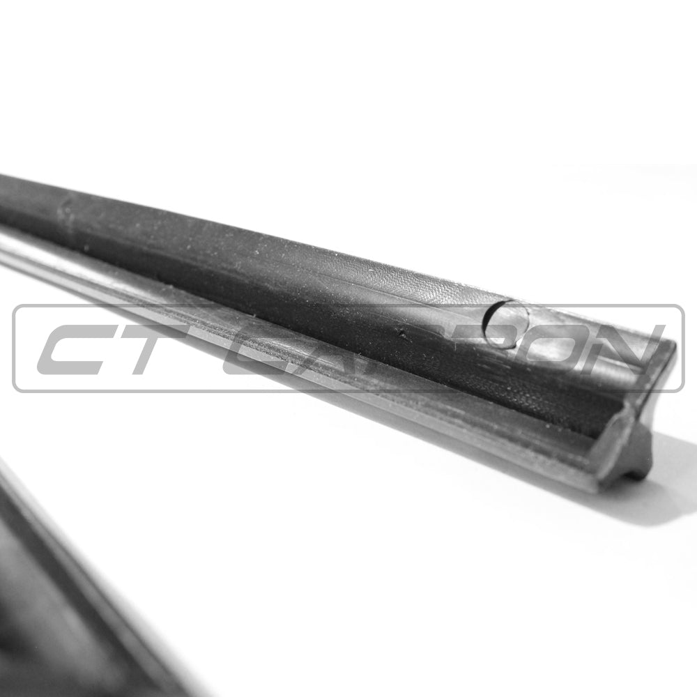 VOLKSWAGEN POLO MK5 2014-2017 GLOSS BLACK SIDE SKIRTS