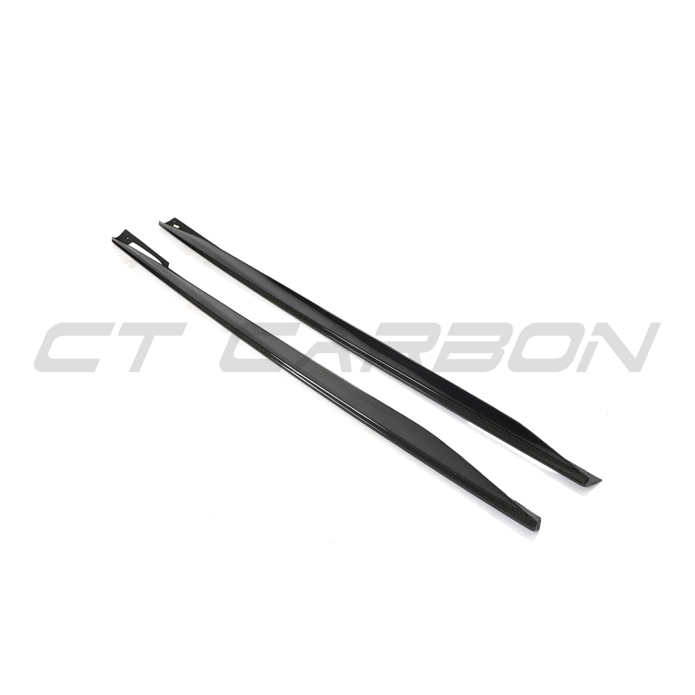 BMW 4 SERIES 2020+ G26 & i4 CARBON FIBRE SIDE SKIRTS