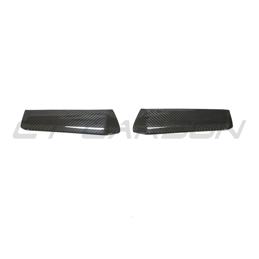 AUDI RS3 8Y 2022-2024 CARBON FIBRE FRONT BUMPER CORNERS - CT DESIGN
