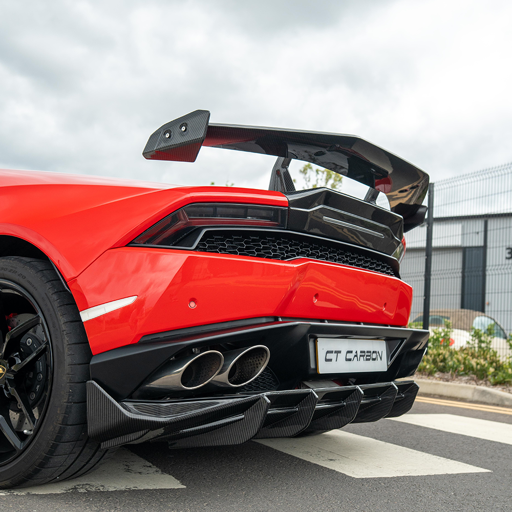 LAMBORGHINI HURACAN LP-580/LP-610 & EVO CARBON FIBRE SPOILER/WING - CT DESIGN