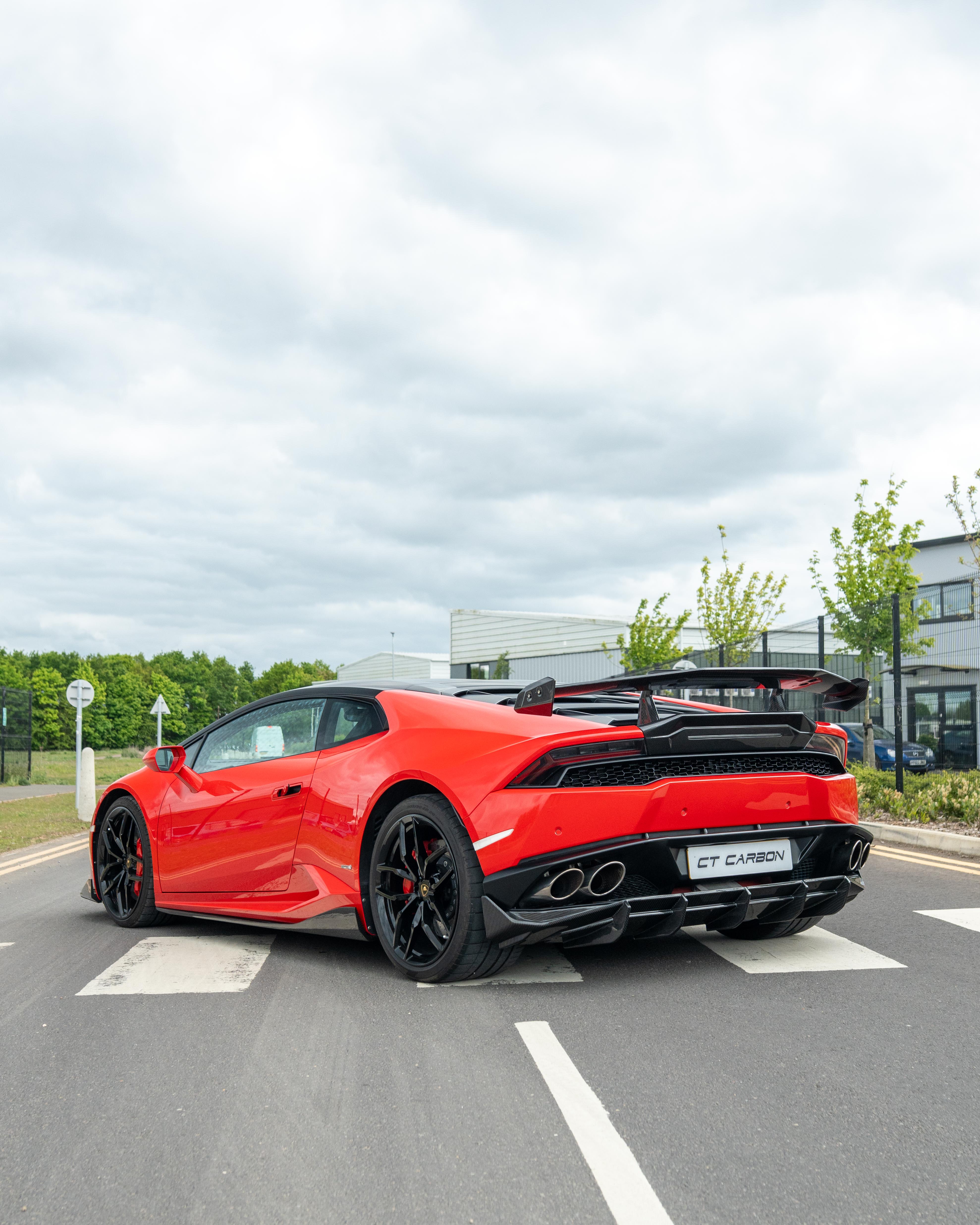 LAMBORGHINI HURACAN LP-610 CARBON FIBRE DIFFUSER - CT DESIGN