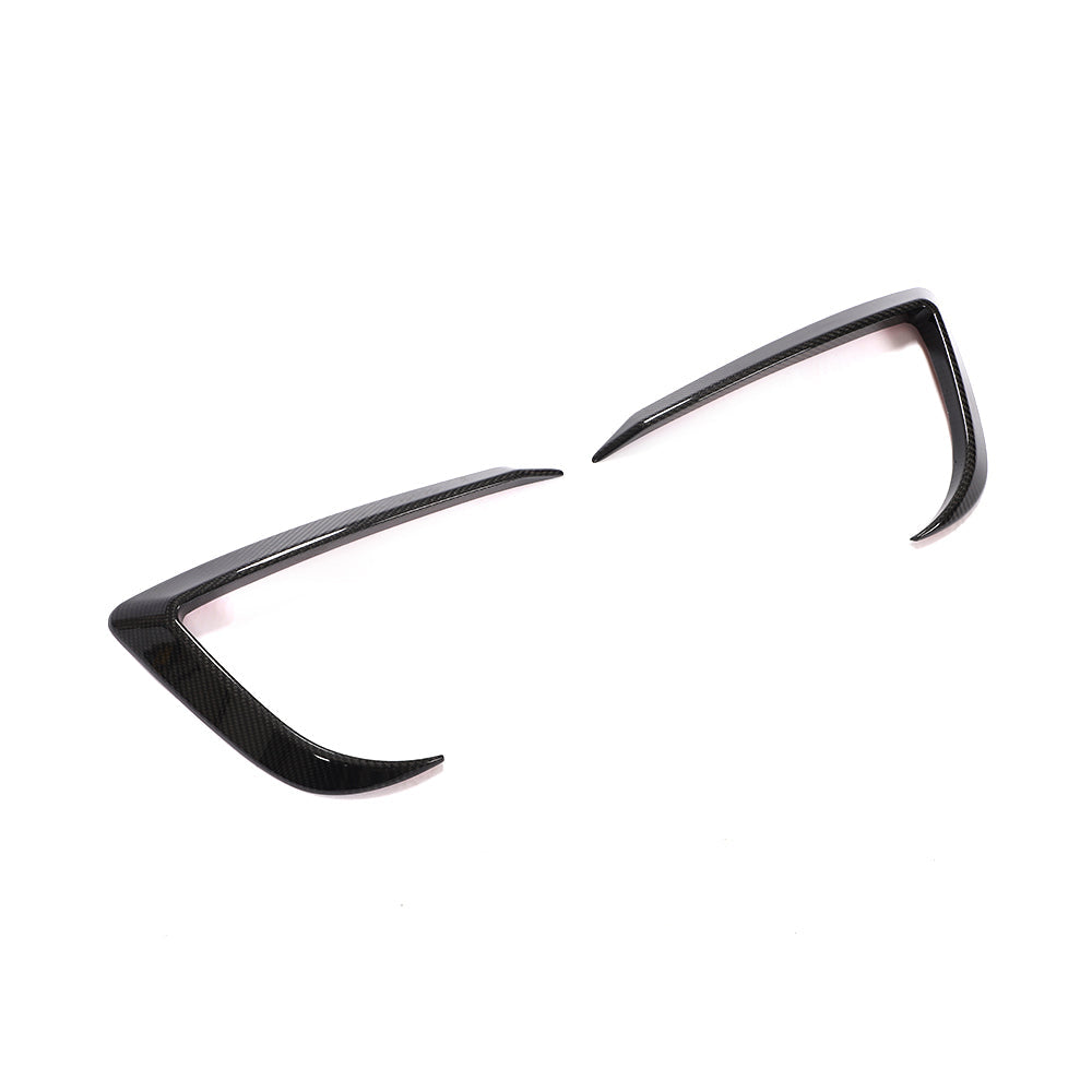 TESLA MODEL 3 2017-2023 CARBON FIBRE FRONT BUMPER CANARDS