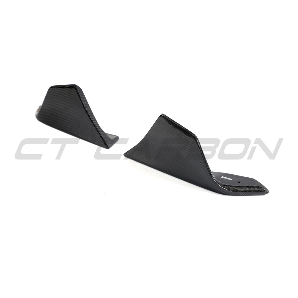 TOYOTA SUPRA 2020+ A90 CARBON FIBRE FRONT BUMPER CORNERS