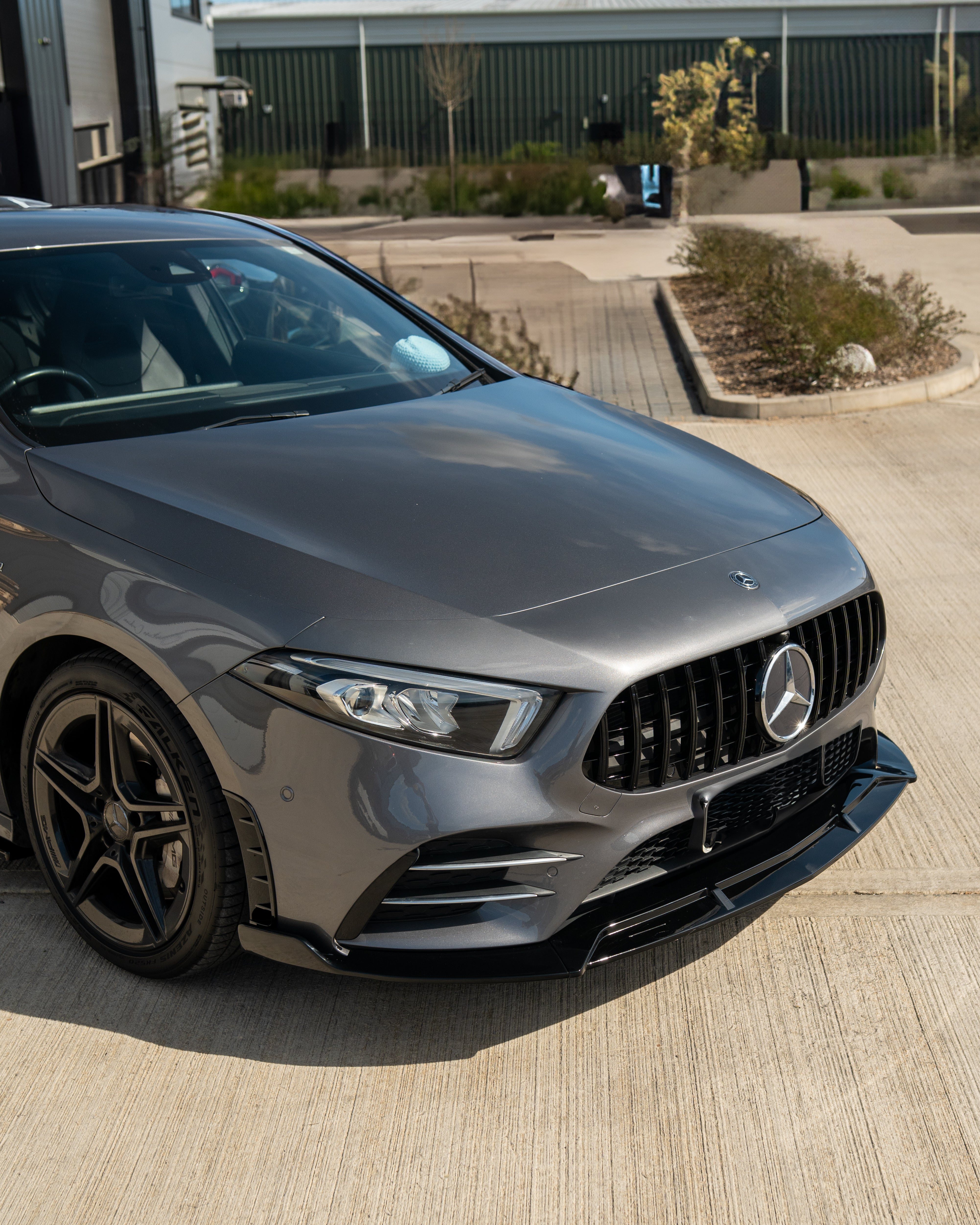 MERCEDES W177/V177 2018-2022 A-CLASS GLOSS BLACK FRONT END PACK - BLAK BY CT