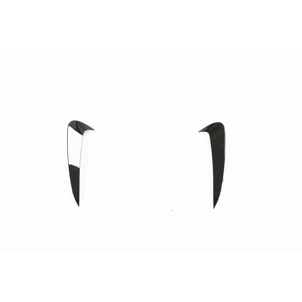 MERCEDES C-CLASS & C43 W205 COUPE GLOSS BLACK REAR BUMPER TRIM