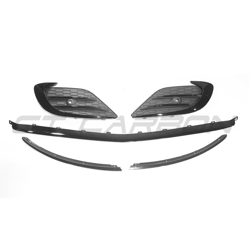 MERCEDES W118 CLA GLOSS BLACK FRONT END PACK