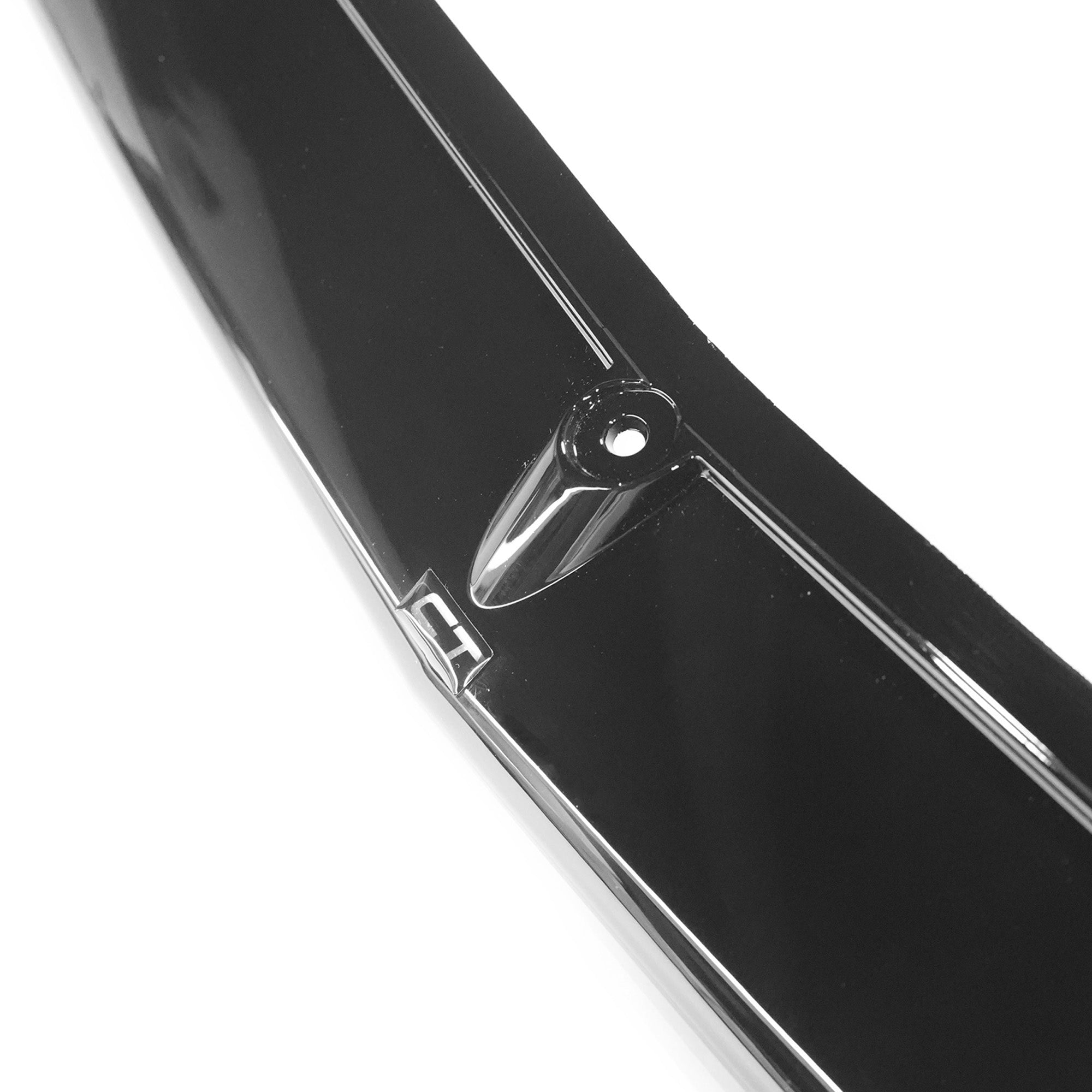 MERCEDES W205 C63 COUPE GLOSS BLACK SPLITTER