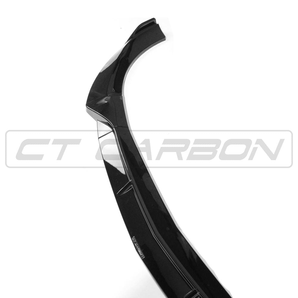 CT CARBON SPLITTER MERCEDES W213 & C238 2017-2020 E-CLASS GLOSS BLACK SPLITTER