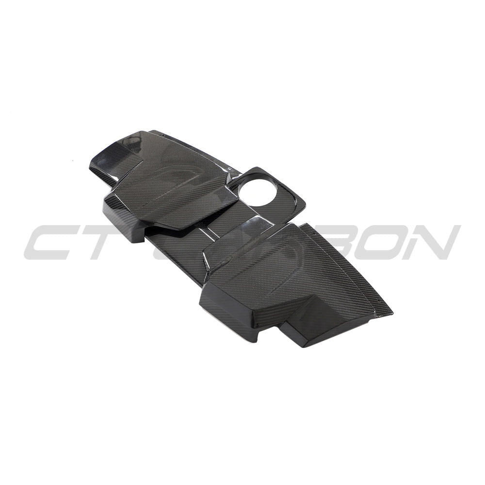 AUDI R8 COUPE 2015-2024 CARBON FIBRE ENGINE & AIR BOX COVER