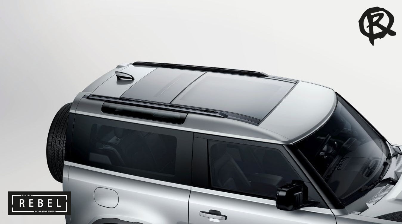 Defender Black Roof Rails
