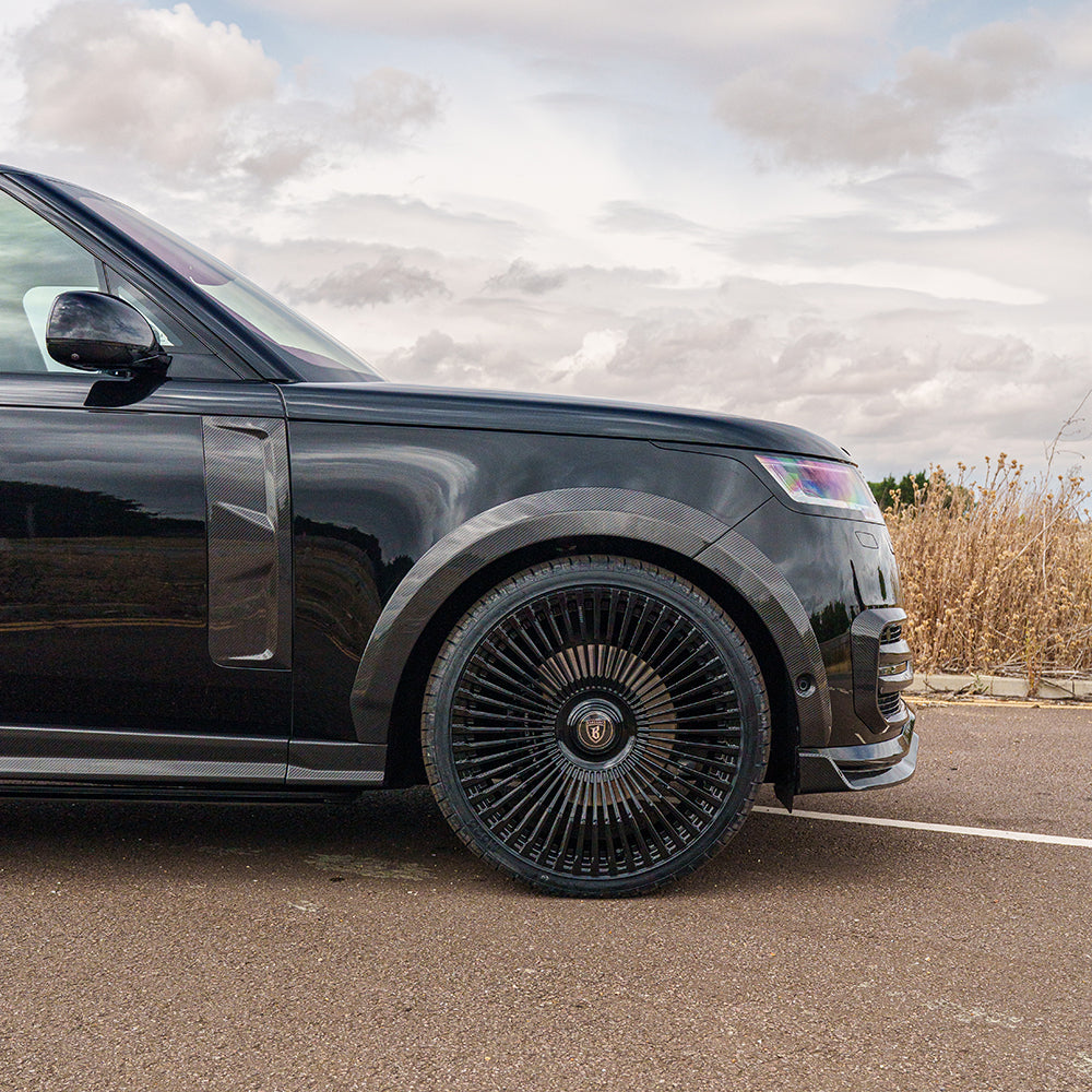 RANGE ROVER L460 2022+ CARBON FIBRE SIDE SKIRTS - CT DESIGN