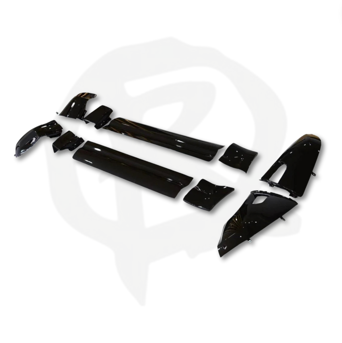 Defender L663 Gloss Black Exterior Pack