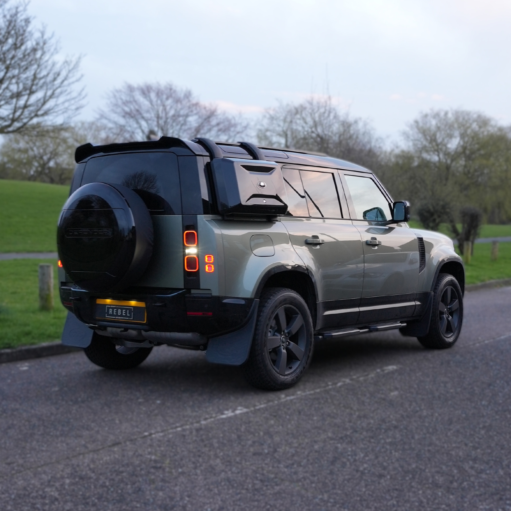 Defender L663 Spare Wheel Locking Strip