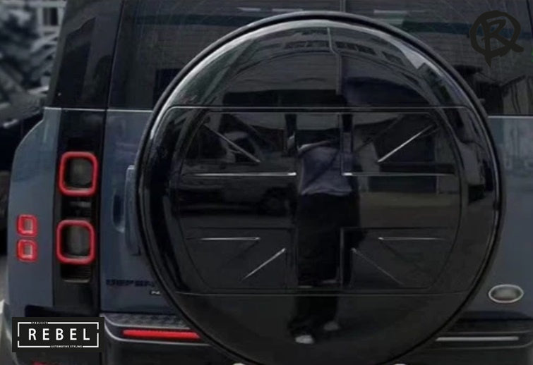 Defender L663 Union Jack Spare wheel cover