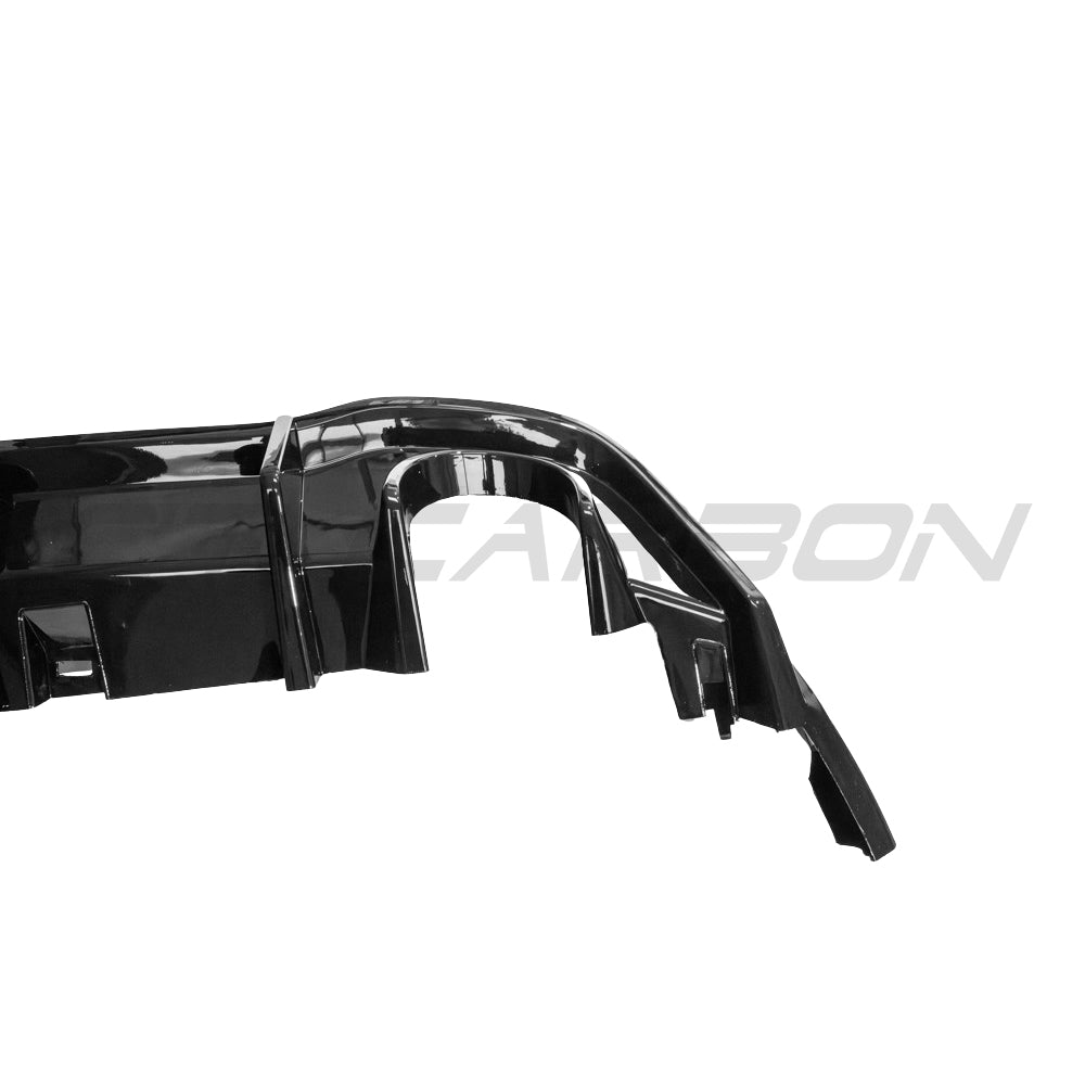 VOLKSWAGEN GOLF MK8 GTI GLOSS BLACK DIFFUSER