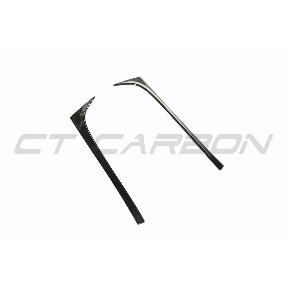 VOLKSWAGEN POLO MK6 GLOSS BLACK REAR WINDOW TRIM
