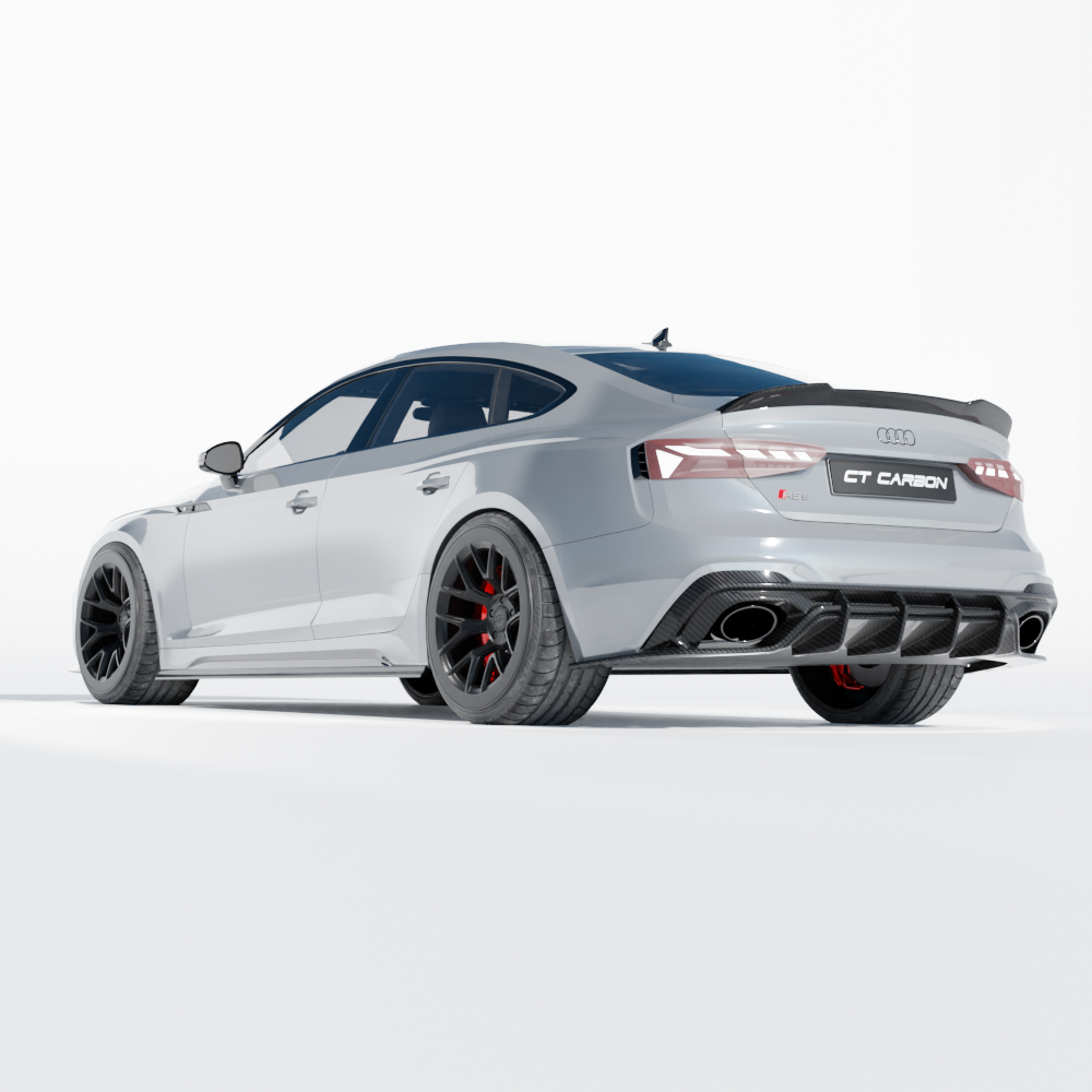 AUDI A5/S5/RS5 B9.5 SPORTBACK 2016-2024 CARBON FIBRE SPOILER - CT DESIGN