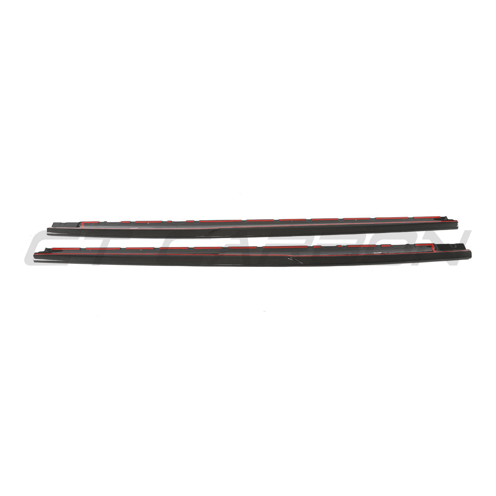 AUDI R8 V10 GEN 2.5 CARBON FIBRE SIDE SKIRTS - CT DESIGN