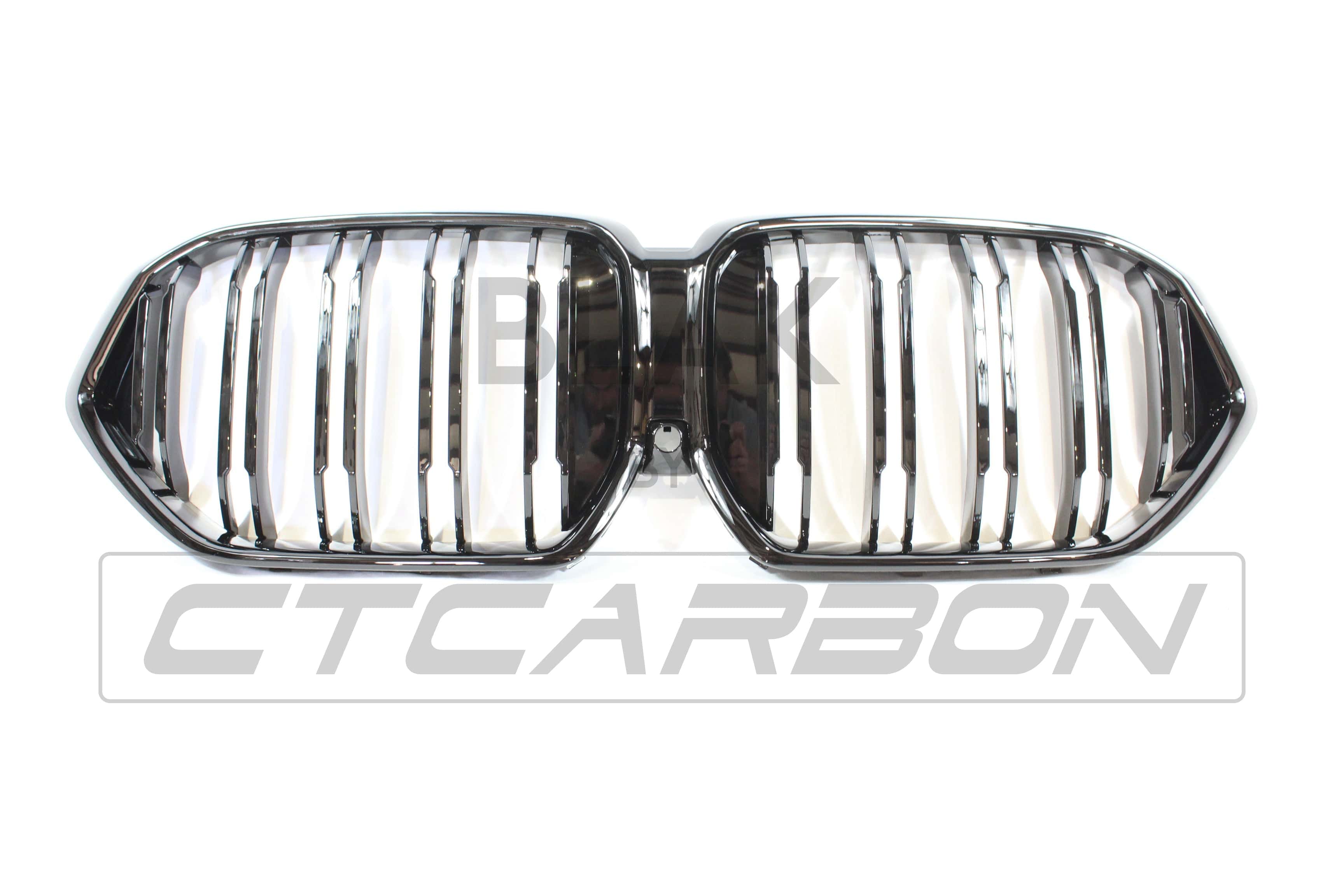 BLAK BY CT Grille BMW G06 X6 DOUBLE SLAT BLACK GRILLES - BLAK BY CT CARBON