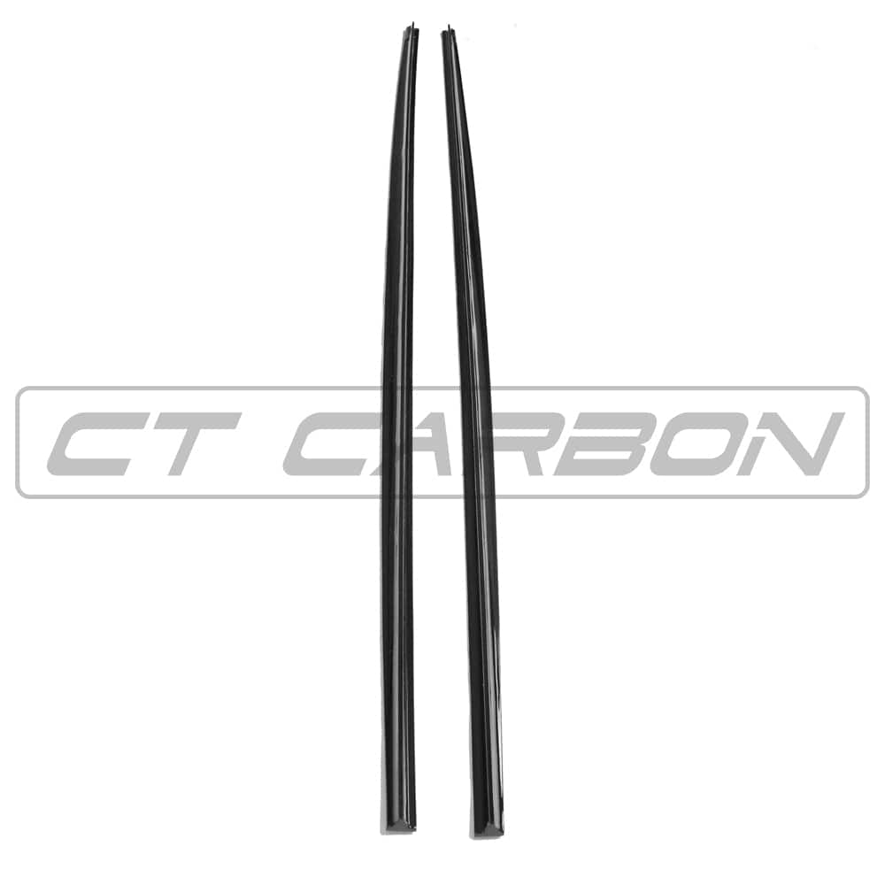 VOLKSWAGEN POLO MK5 2014-2017 GLOSS BLACK SIDE SKIRTS