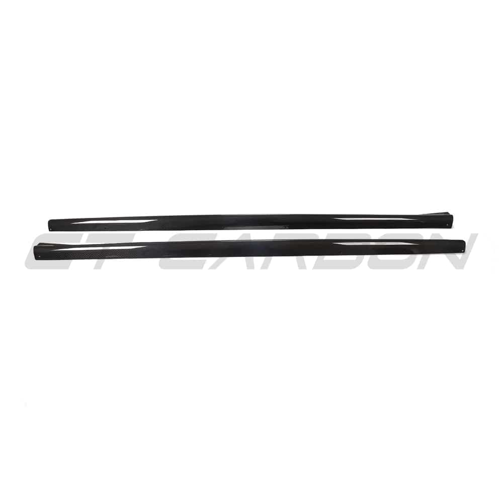 BLAK BY CT Spoiler BMW 4 SERIES G22/G23 CARBON FIBRE SIDE SKIRTS