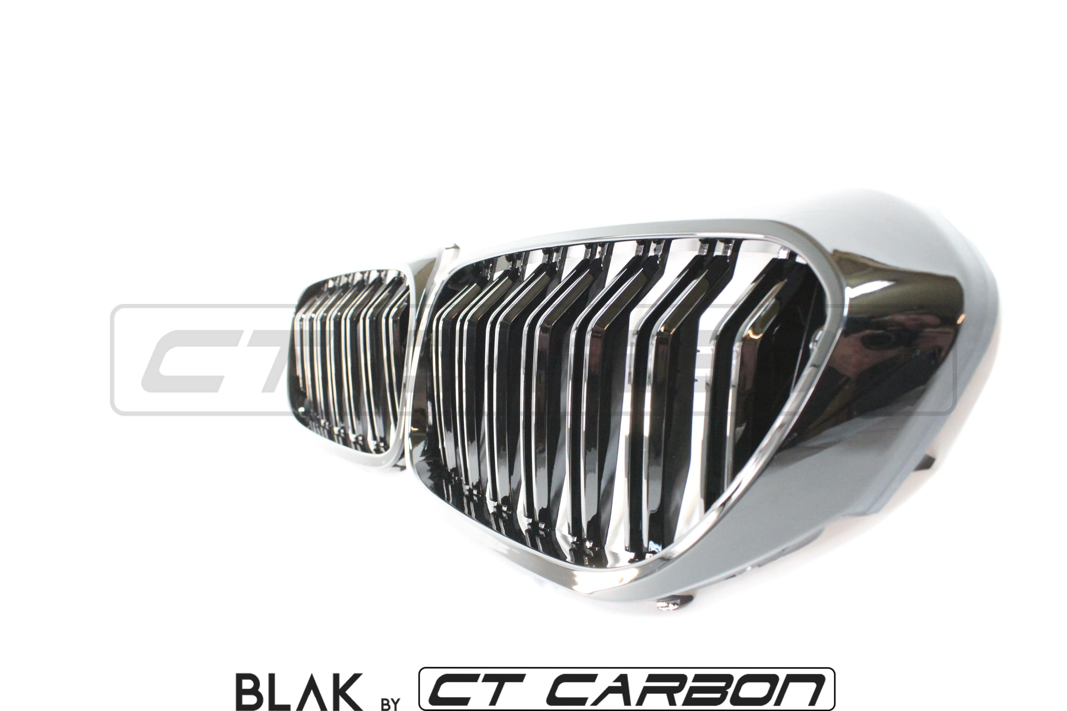 BLAK BY CT Vehicles & Parts BMW M5 F90 / 5 SERIES G30 DOUBLE SLAT BLACK GRILLES - BLAK BY CT CARBON