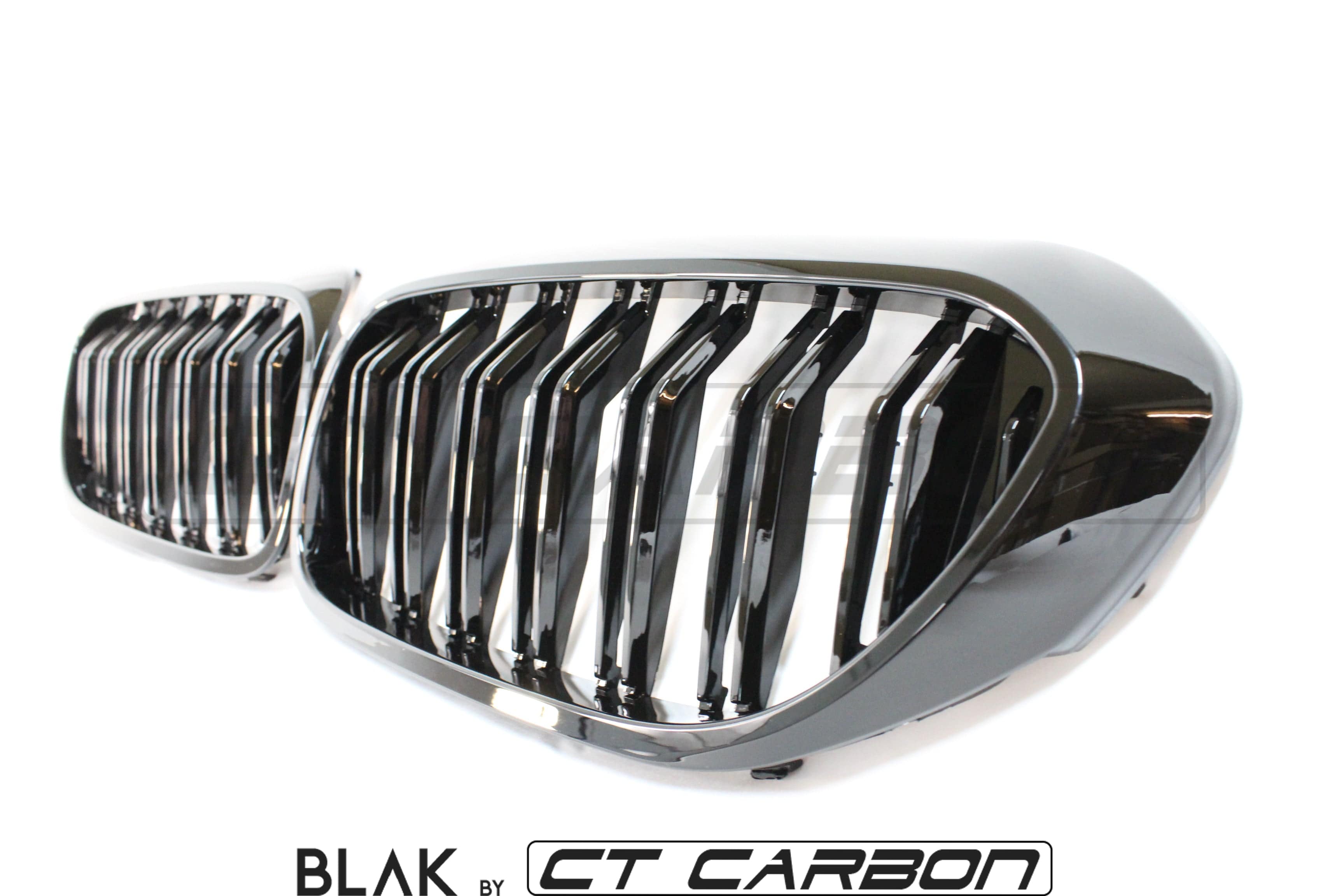 BLAK BY CT Vehicles & Parts BMW M5 F90 / 5 SERIES G30 DOUBLE SLAT BLACK GRILLES - BLAK BY CT CARBON