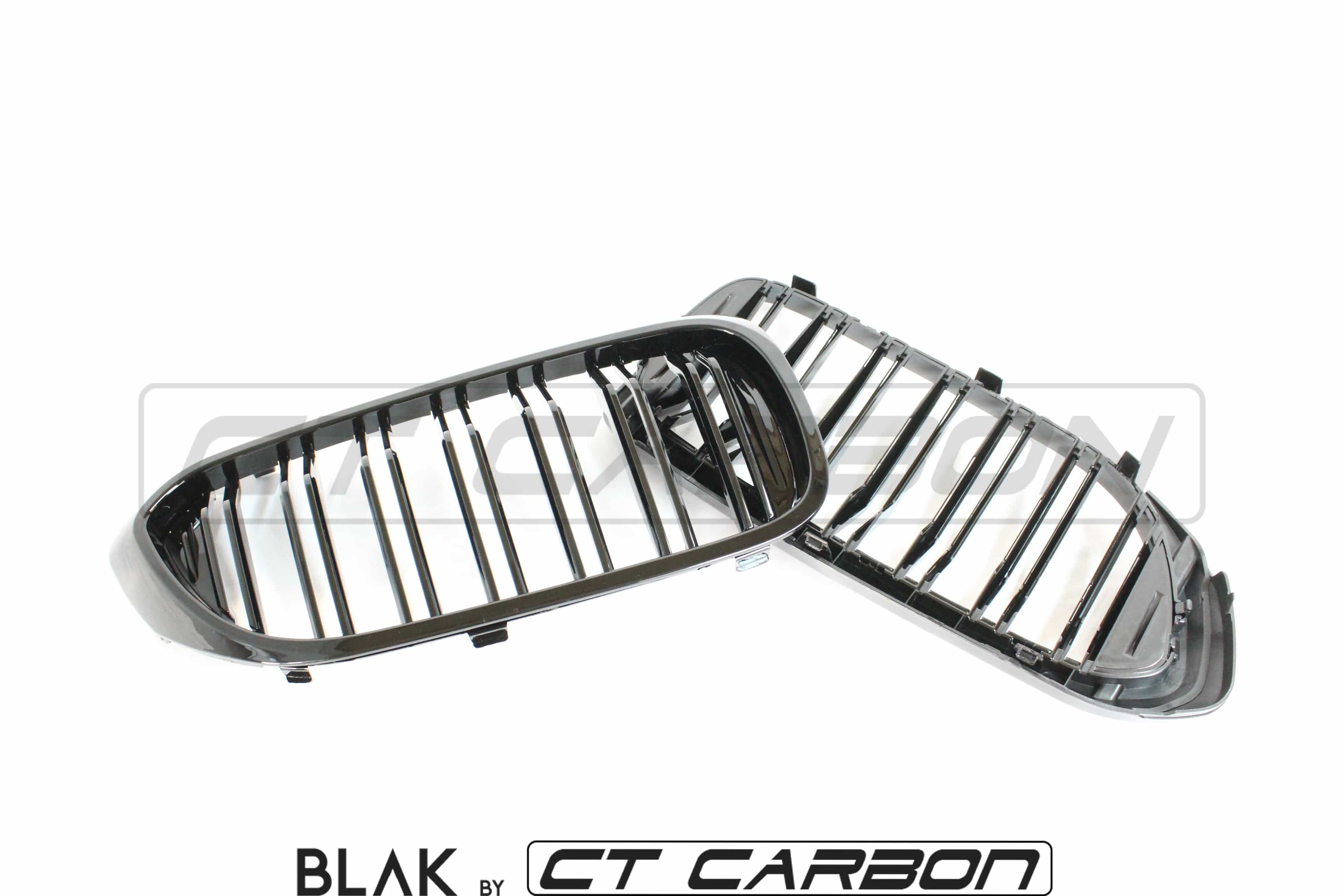BLAK BY CT Vehicles & Parts BMW M5 F90 / 5 SERIES G30 DOUBLE SLAT BLACK GRILLES - BLAK BY CT CARBON