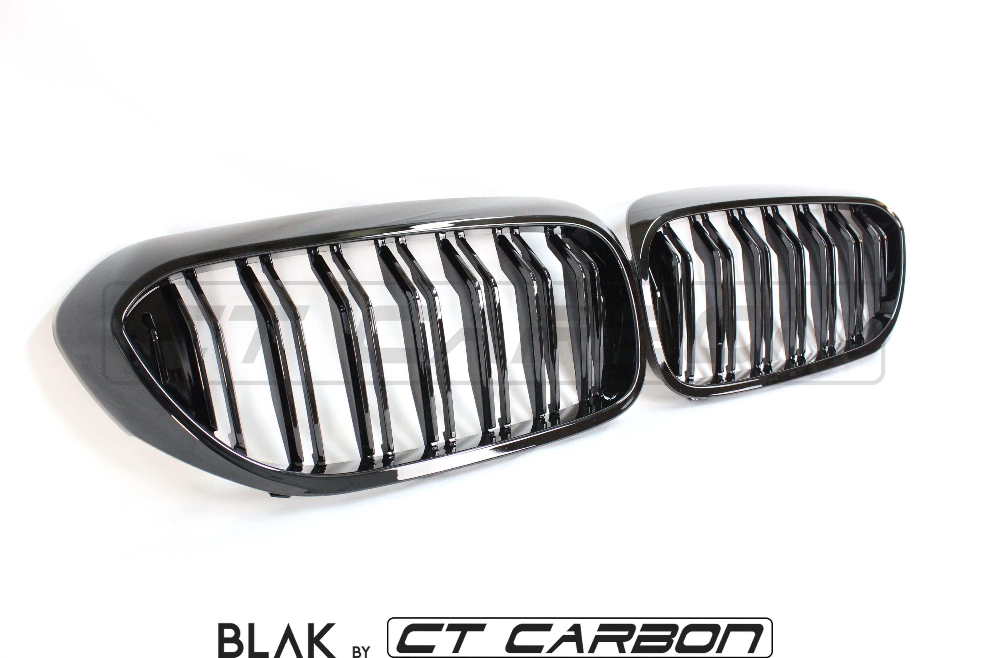 BLAK BY CT Vehicles & Parts BMW M5 F90 / 5 SERIES G30 DOUBLE SLAT BLACK GRILLES - BLAK BY CT CARBON
