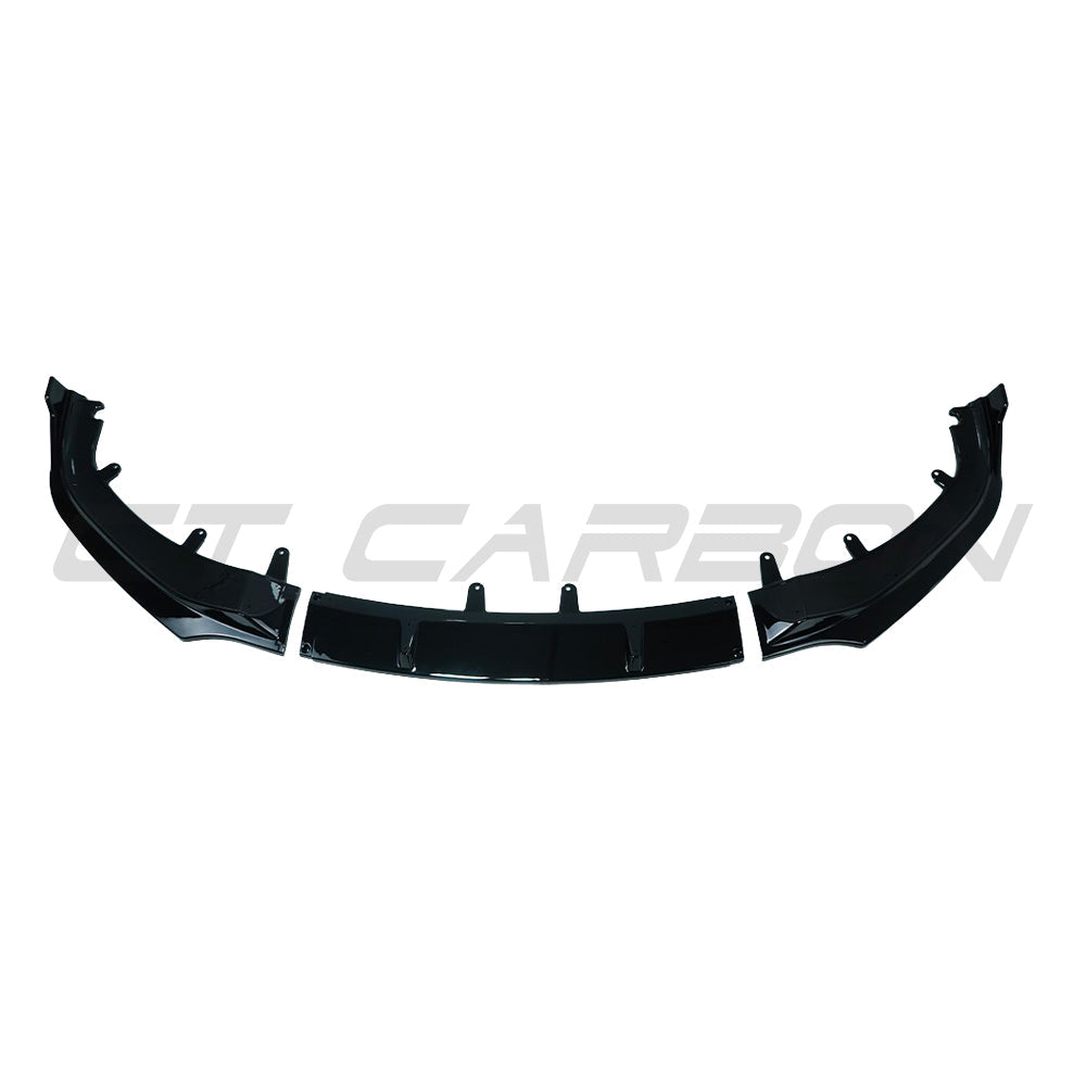 BMW 8 SERIES G14/G15/G16 CONVERTIBLE/GRANCOUPE/COUPE 2018+ GLOSS BLACK SPLITTER