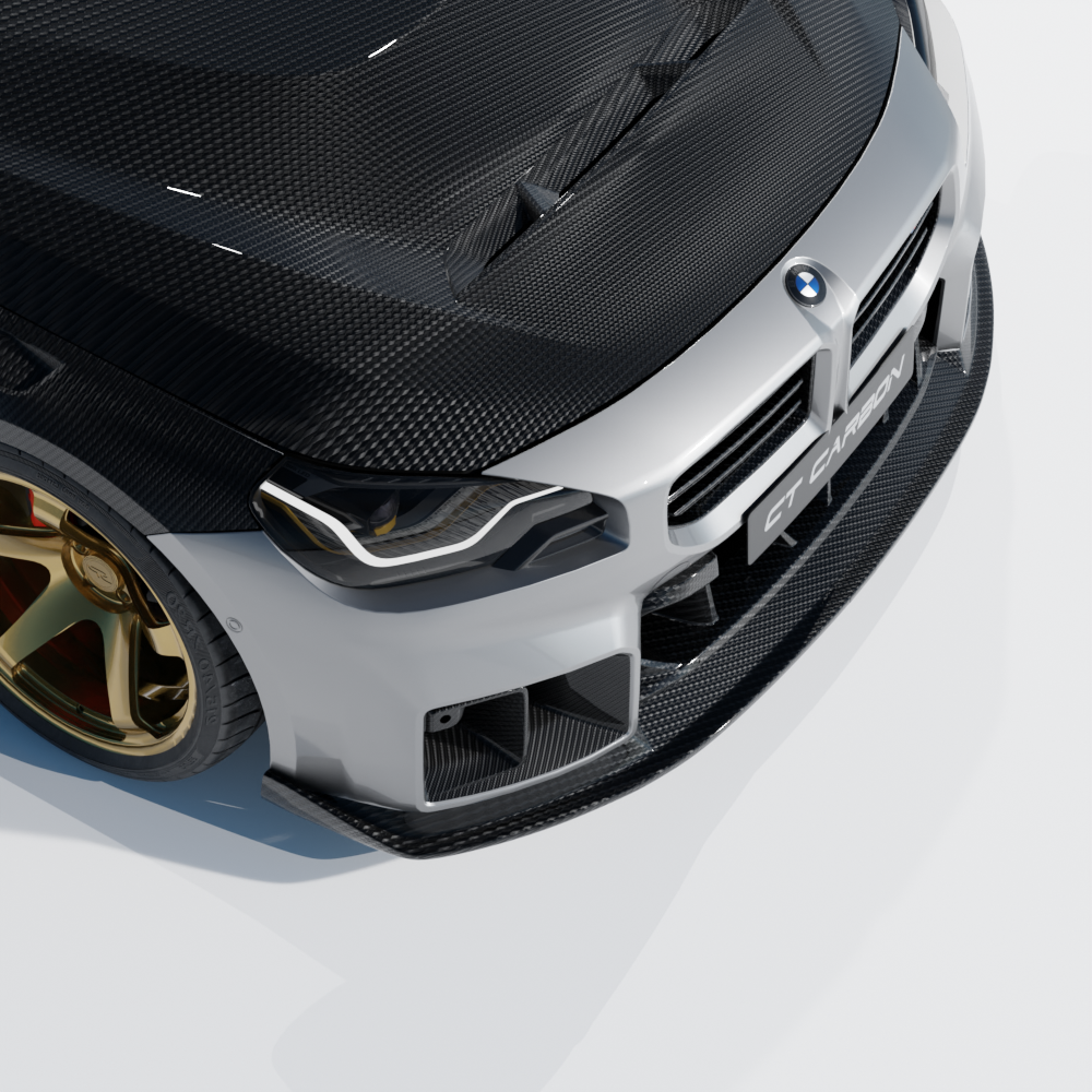 BMW G42 2 SERIES & G87 M2 CARBON FIBRE FRONT HOOD - CT DESIGN
