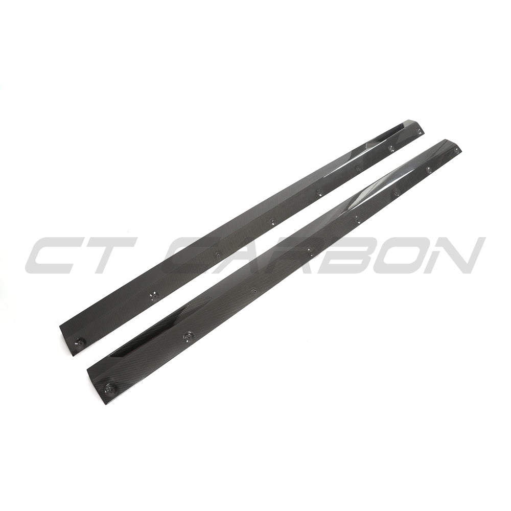 BMW G90/G99 M5 2024+ CARBON FIBRE SIDE SKIRTS - CT DESIGN